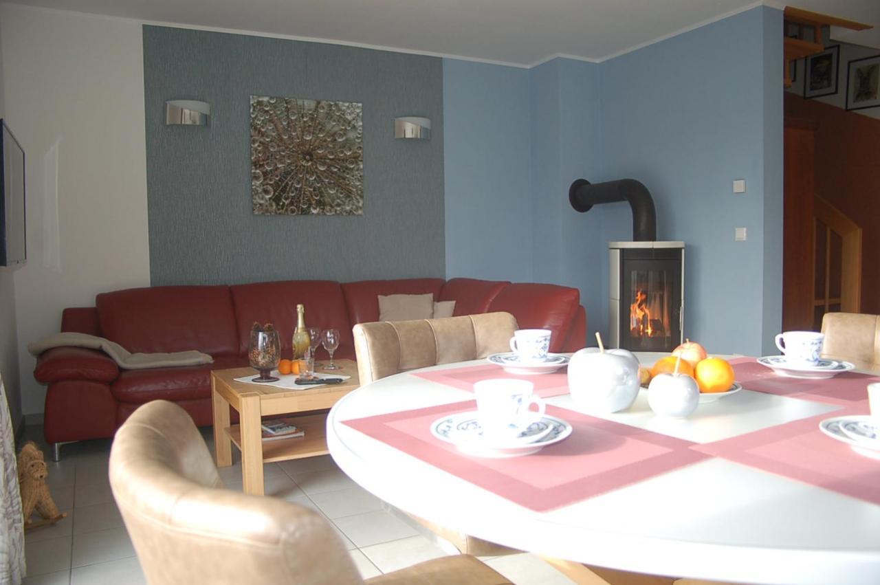 Behagliches Ferienhaus Zaunkoenig -Mit Kamin Und Sauna Танне Екстер'єр фото