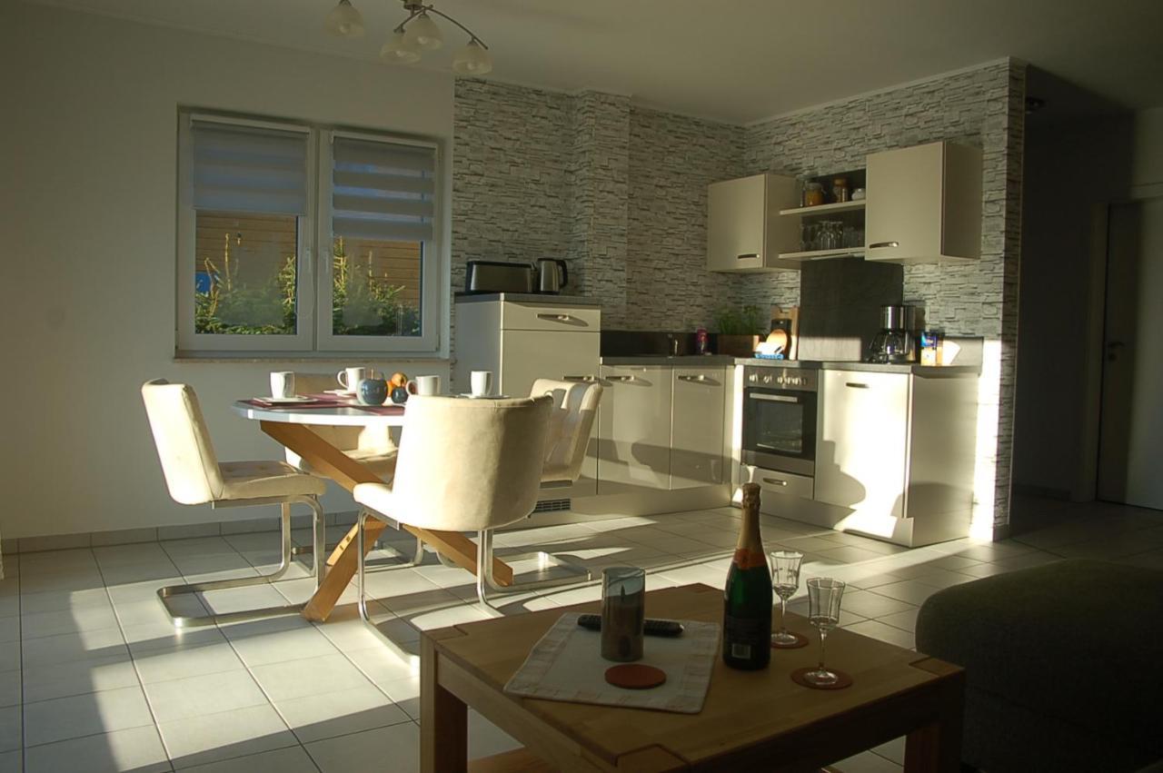 Behagliches Ferienhaus Zaunkoenig -Mit Kamin Und Sauna Танне Екстер'єр фото