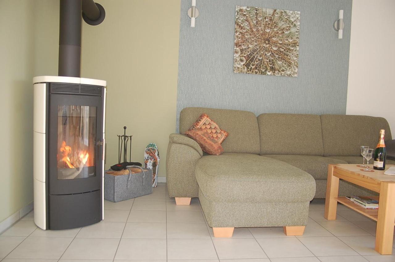 Behagliches Ferienhaus Zaunkoenig -Mit Kamin Und Sauna Танне Екстер'єр фото